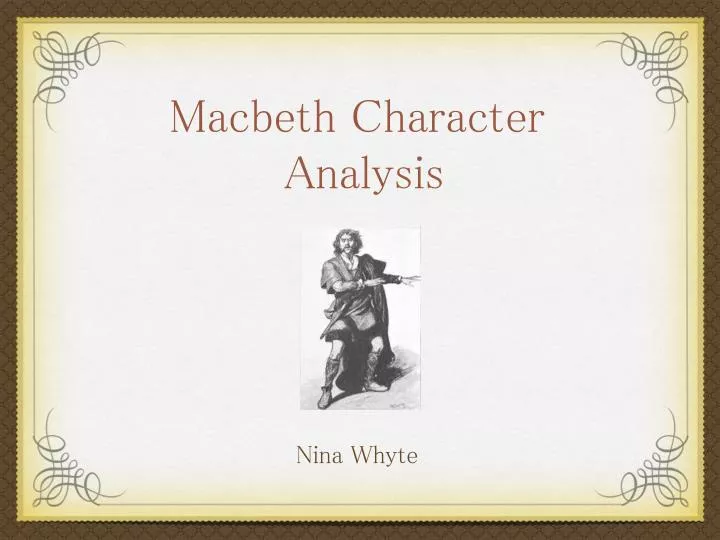 Lady macbeth character analysis essay