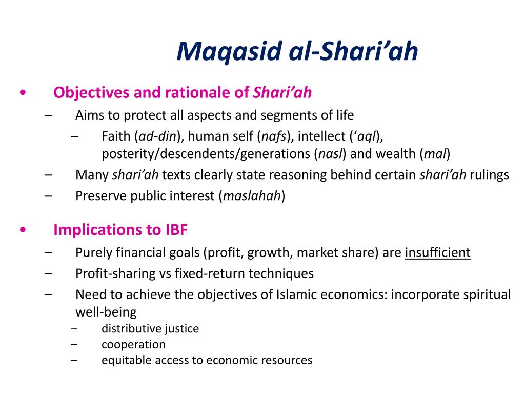 PPT - Islamic Worldview and Its Implications on Banking and 