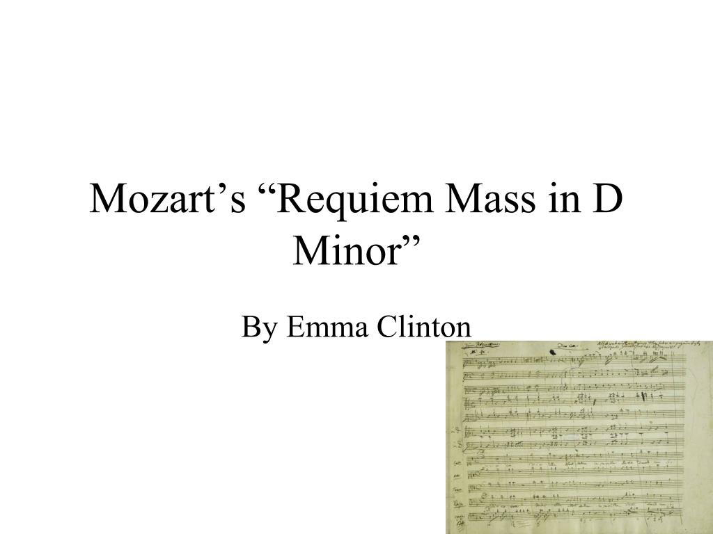 Requiem (Mozart) - Wikipedia