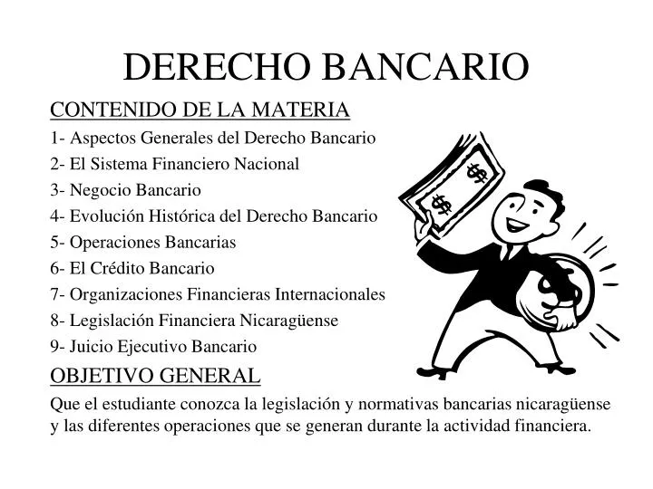 PPT - DERECHO BANCARIO PowerPoint Presentation, Free Download - ID:5147785