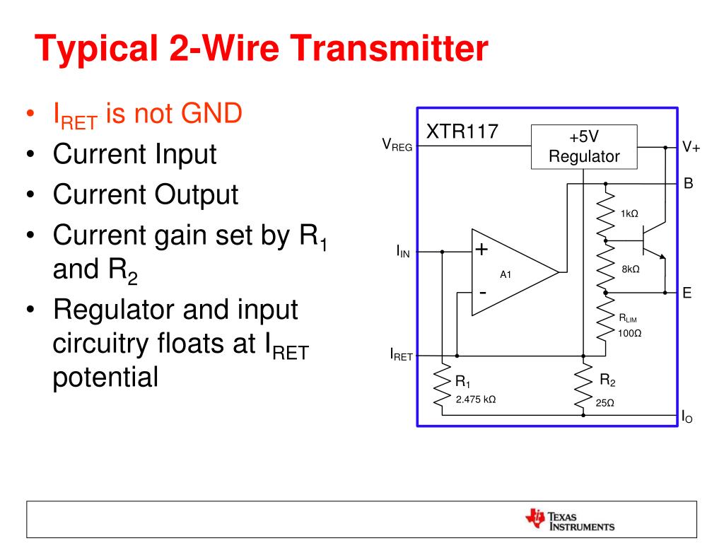 PPT - 4-20mA Basics and 2-Wire vs. 3-Wire Transmitters PowerPoint 2 Wire Vs 4 Wire Intercom