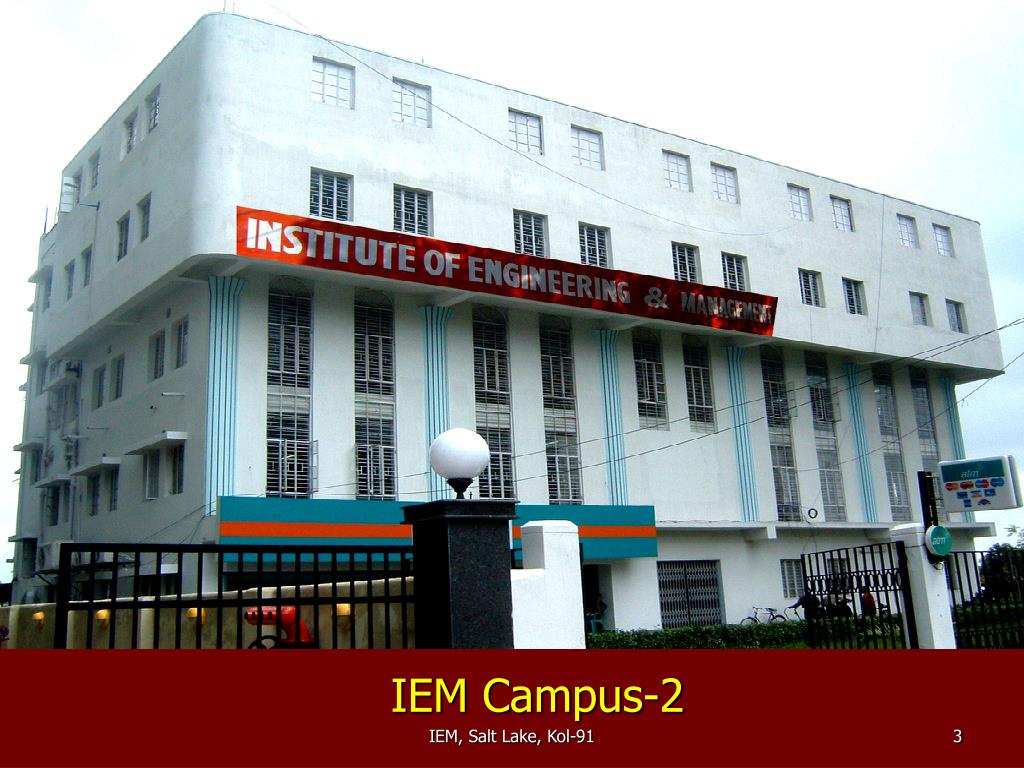 PPT Presentation of Institute of Engineeering & Management, Kolkata