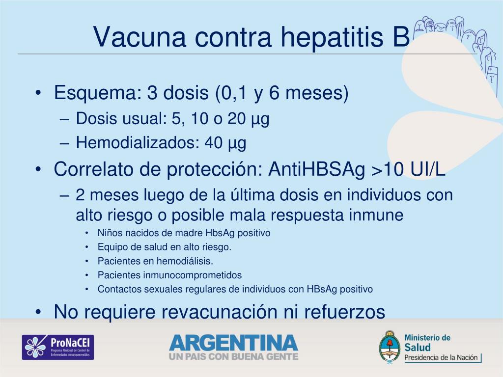 PPT - Estrategias de vacunación contra la Hepatitis A y B PowerPoint ...