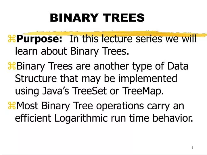 binary trees n.