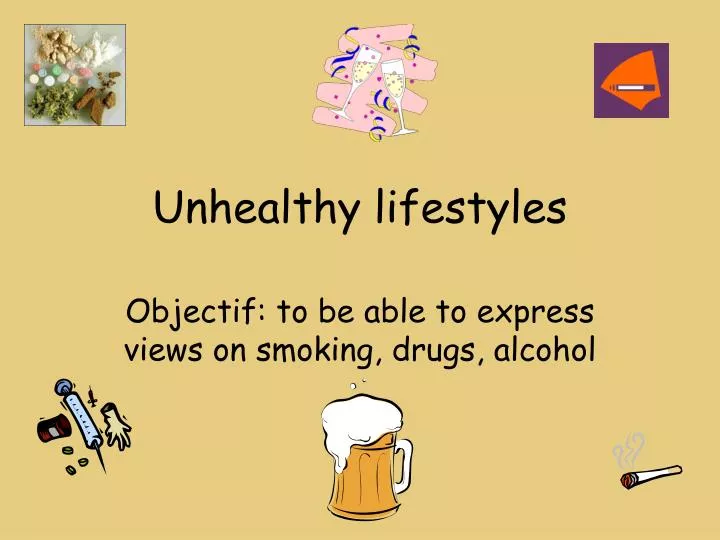 essay on unhealthy lifestyle