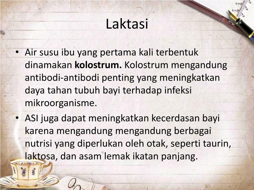 PPT Laktasi & Kelainan pada Sistem Reproduksi PowerPoint