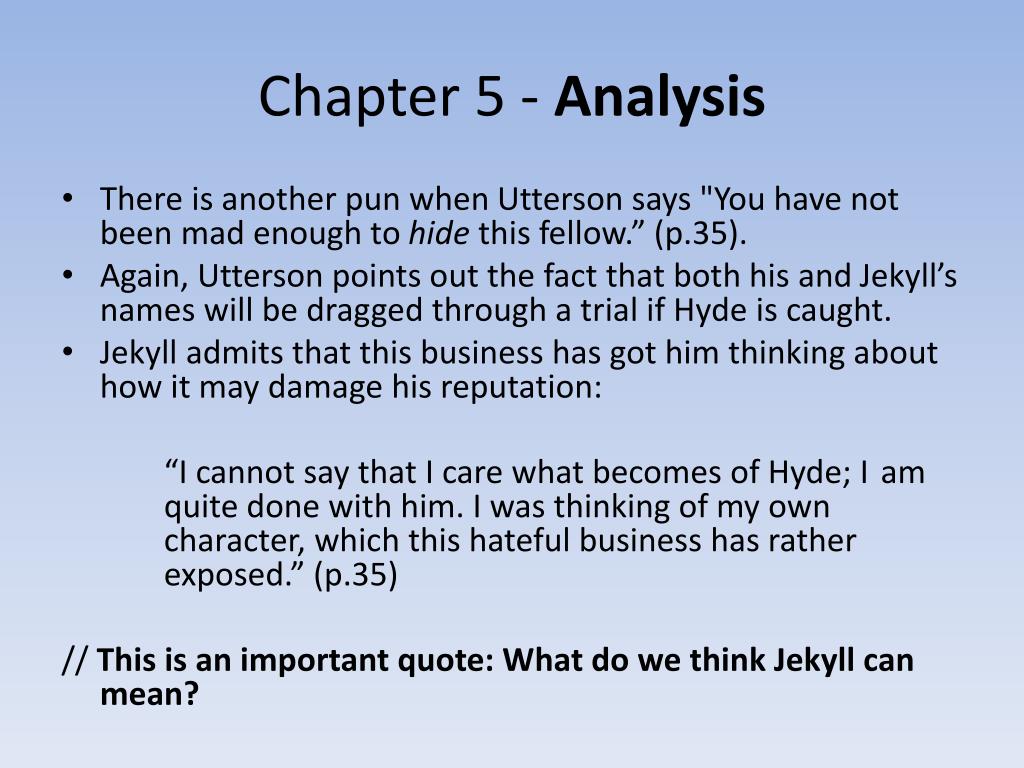 PPT - The Strange Case of Dr Jekyll and Mr Hyde PowerPoint Presentation -  ID:5152771