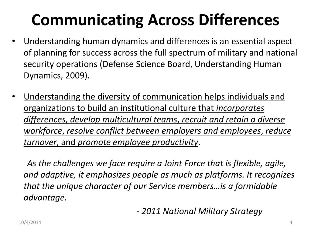 Working across differences - ppt download