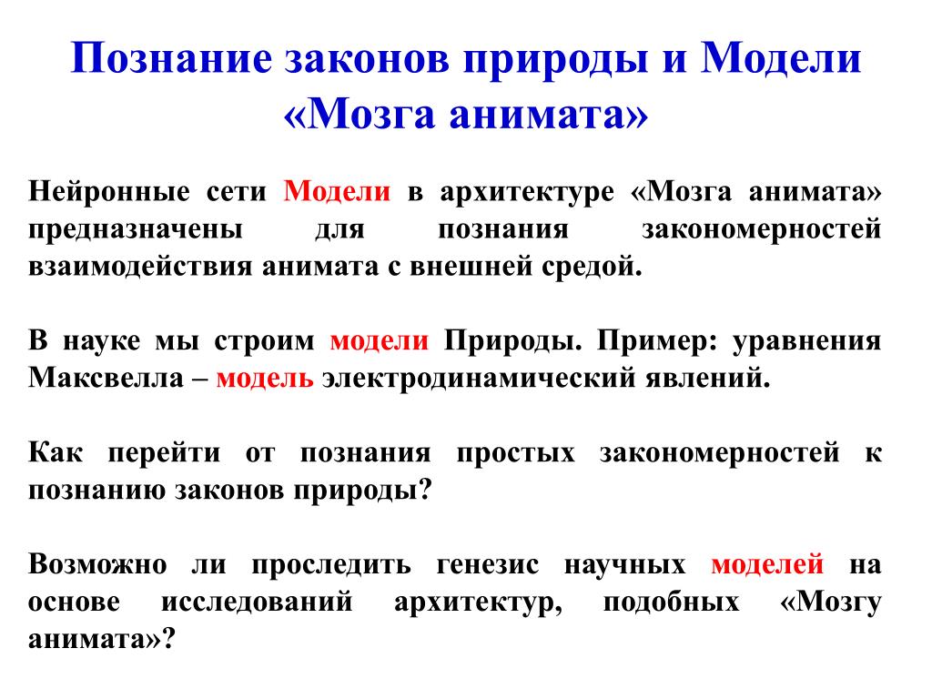 Постижение закономерностей. Законы когнитивизма. Закон знания книг.