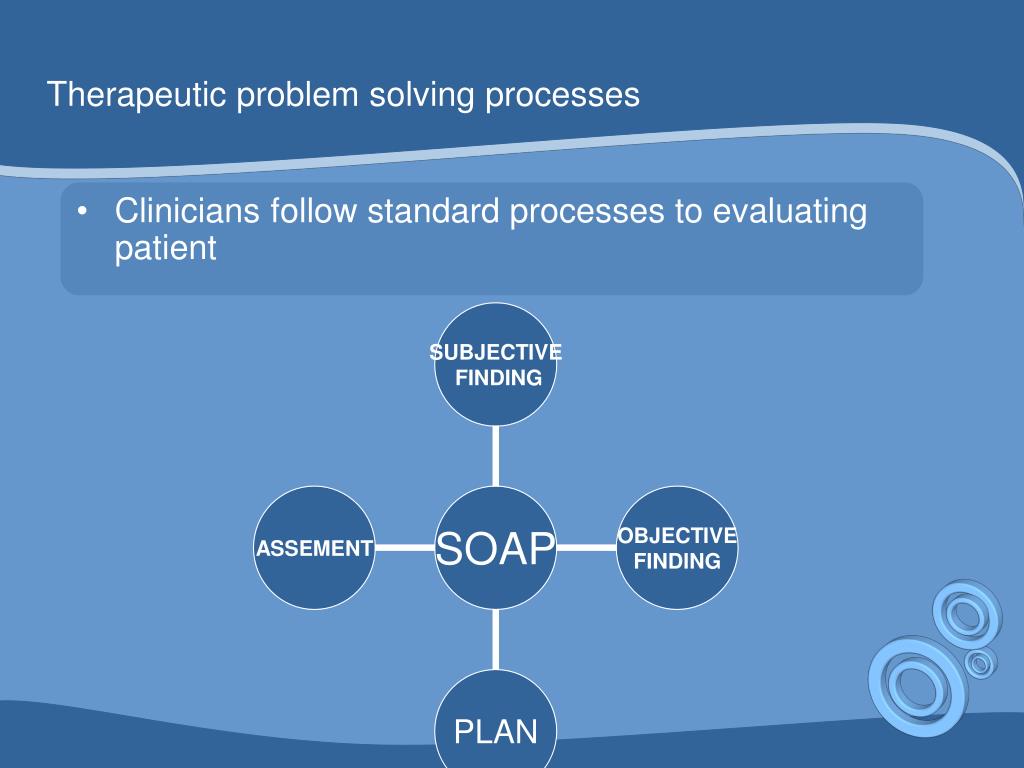 clinical problem solving skills in pharmacy