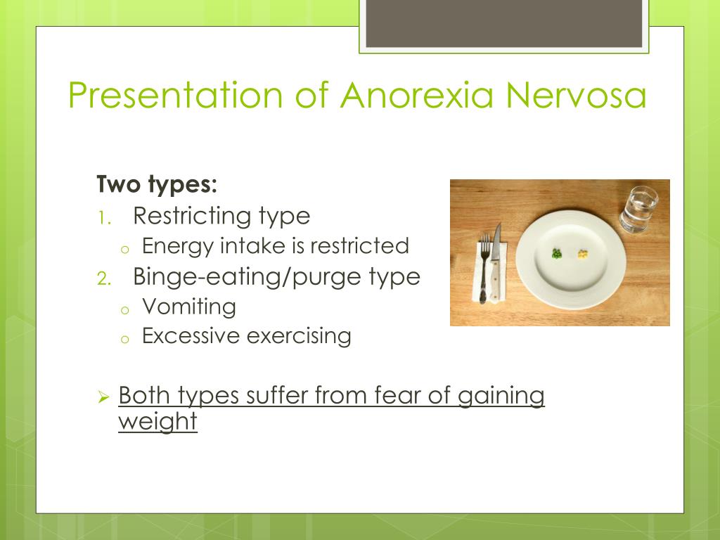 case study 130 anorexia nervosa