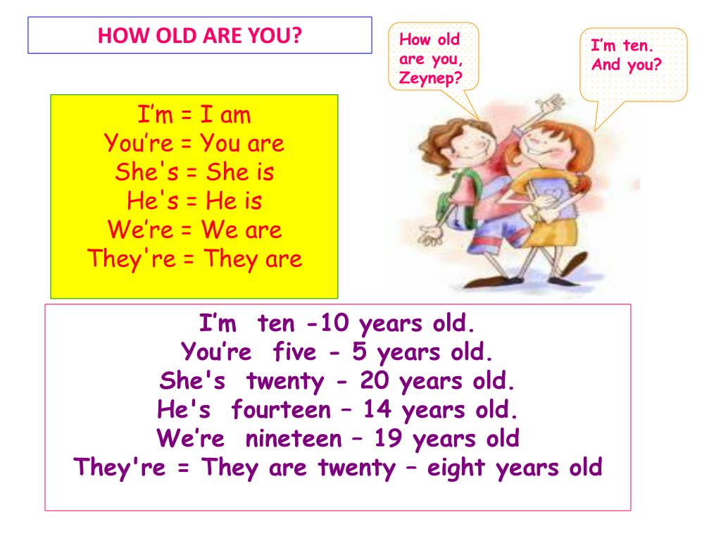 How old are you?