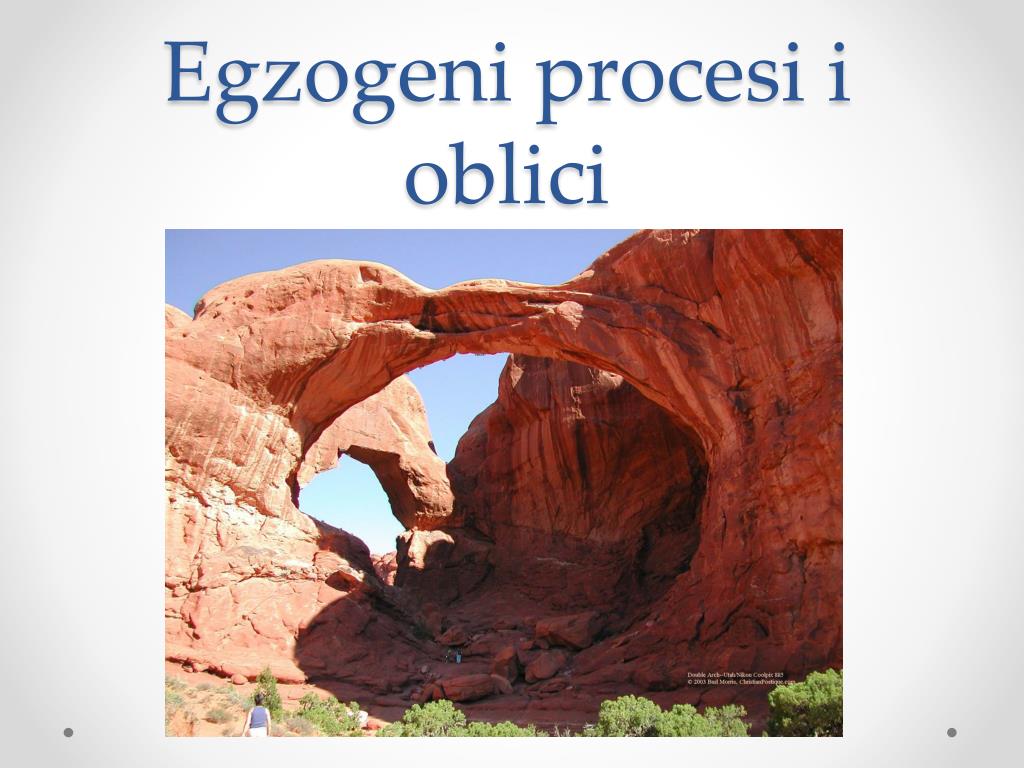 PPT - Egzogeni procesi i oblici PowerPoint Presentation, free download -  ID:5161314