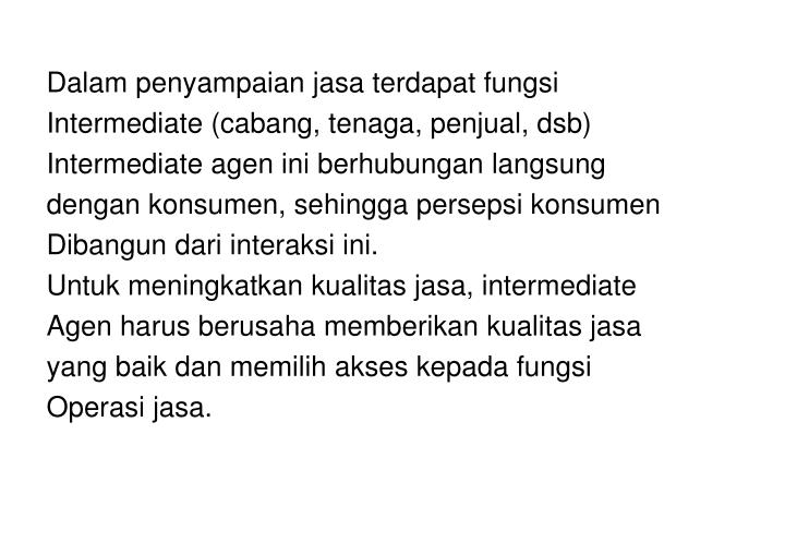 PPT - ORGANISASI DAN MANAJEMEN PELAYANAN JASA PowerPoint 