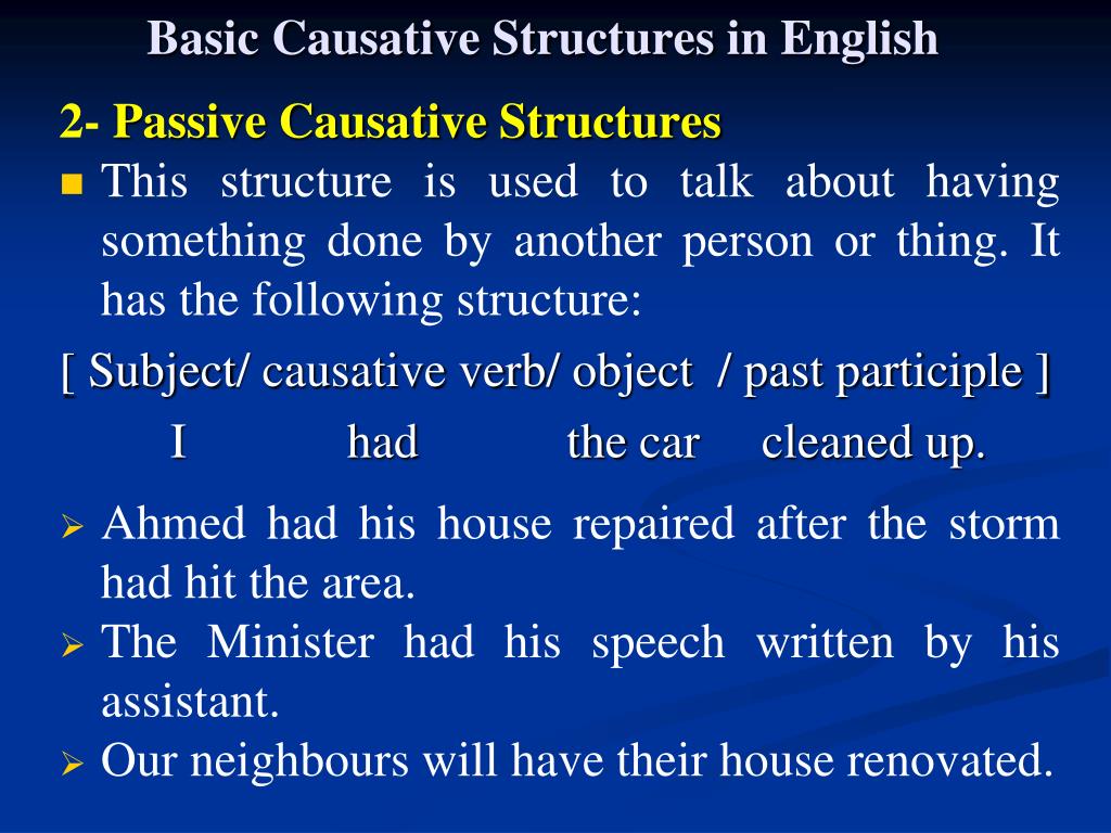 Causative voice. Causative structure. Causative предложения. Каузатив в английском. Causative примеры.