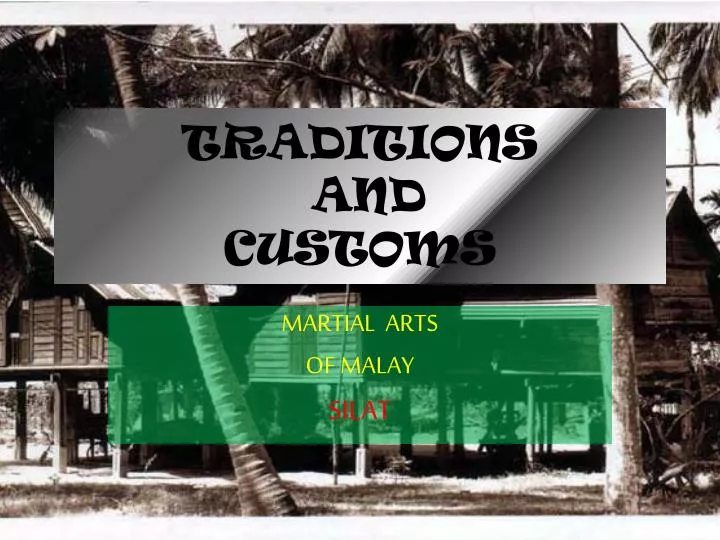 traditions and customs n.