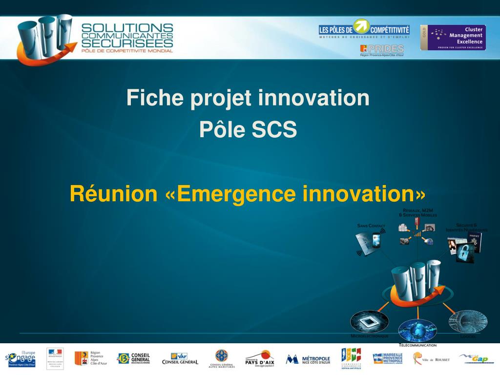 PPT - Fiche projet innovation Pôle SCS Réunion «Emergence innovation ...