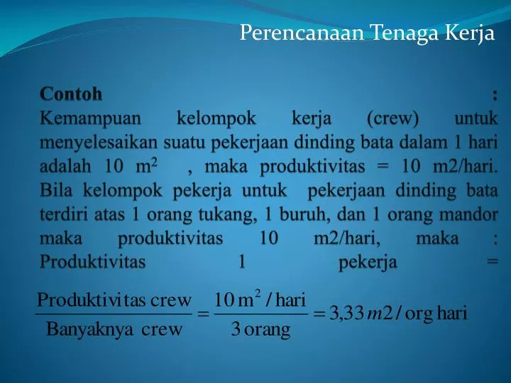 PPT - Perencanaan Tenaga Kerja PowerPoint Presentation, free download
