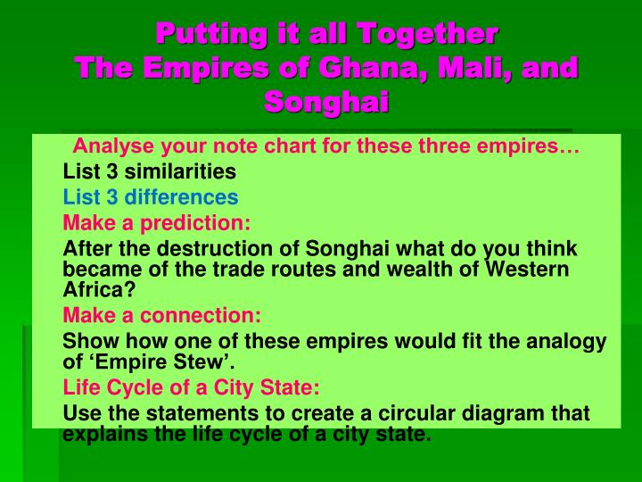 ppt west african empires powerpoint presentation id mali and songhai venn diagram