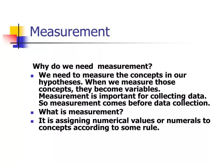 measurement n.