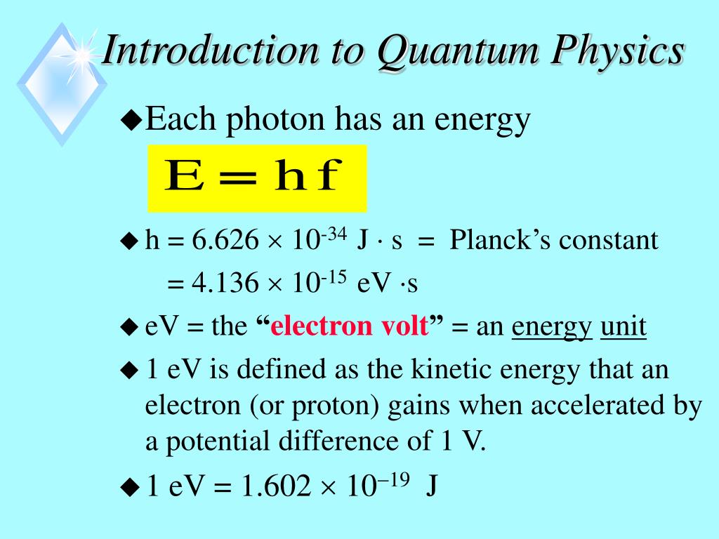 quantum physics ppt presentation