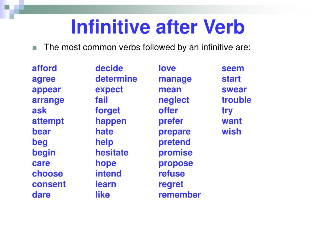 Happen формы. Verb ing verb Infinitive. Verb + verb + ing или инфинитив. Verb+to+Infinitive глаголы. Verb Infinitive or ing form правило.
