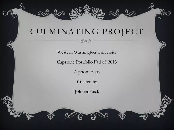 culminating essay culminating essay