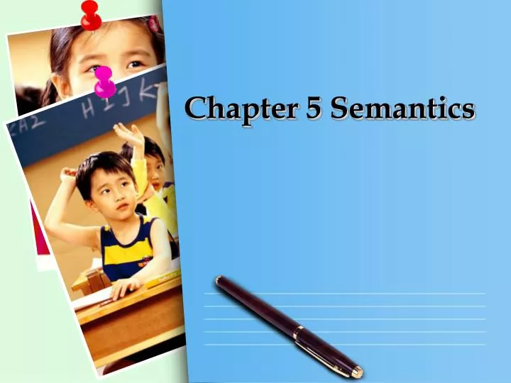 chapter 5 semantics n.