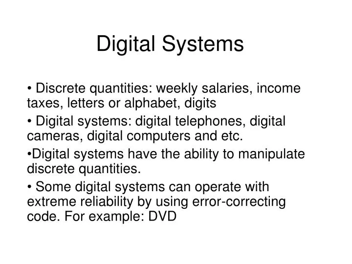 digital systems n.