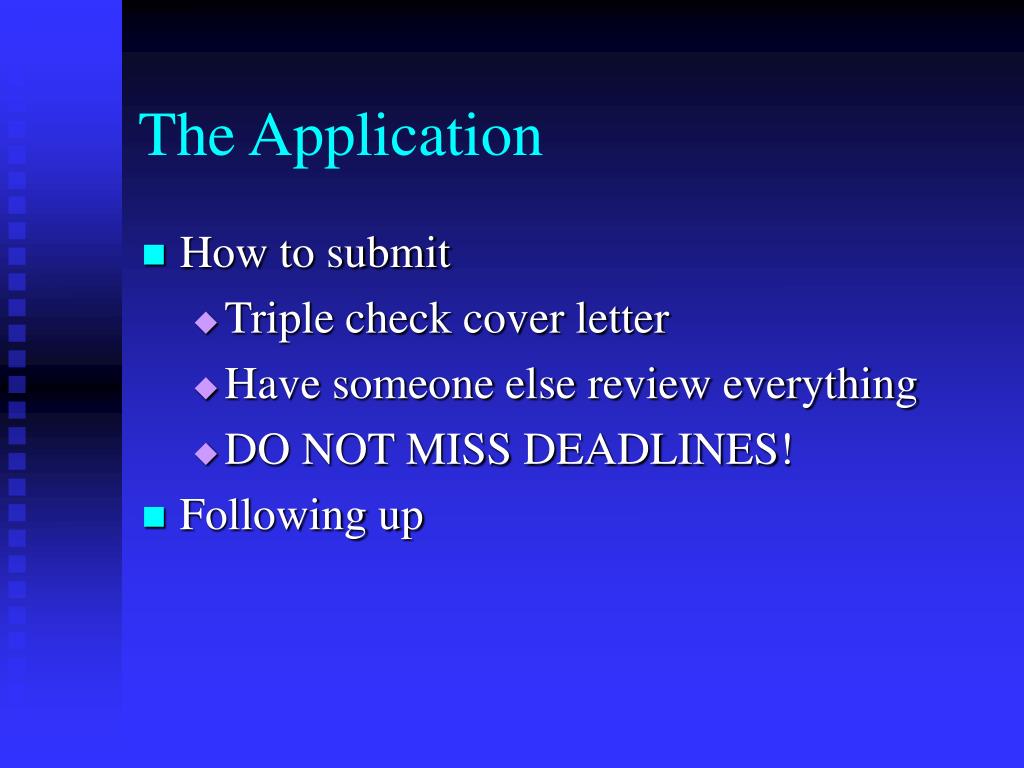 PPT The Academic Job Search PreInterview, the