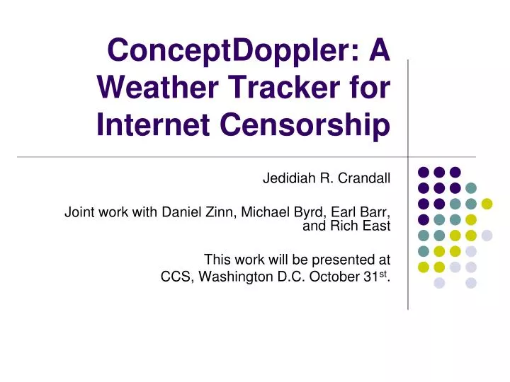 conceptdoppler a weather tracker for internet censorship n.