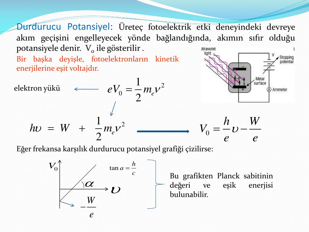 PPT - Fotoelektrik Etki PowerPoint Presentation, free download - ID:5171940