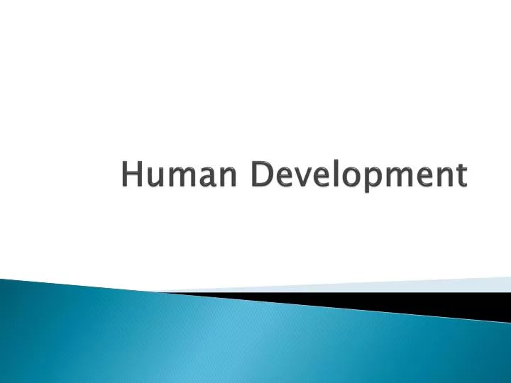 PPT - Human Development PowerPoint Presentation, free download - ID:5173890