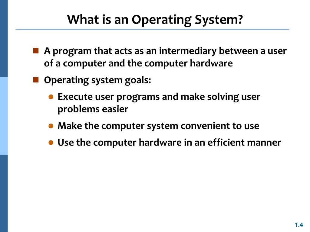 PPT - Chapter 1 Introduction to Operating Systems PowerPoint ...