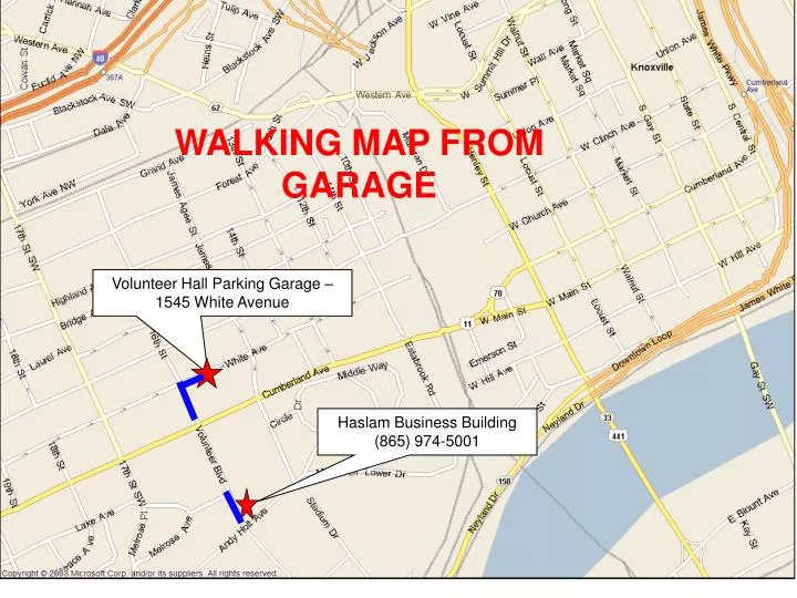 Ppt Volunteer Hall Parking Garage 1545 White Avenue Powerpoint