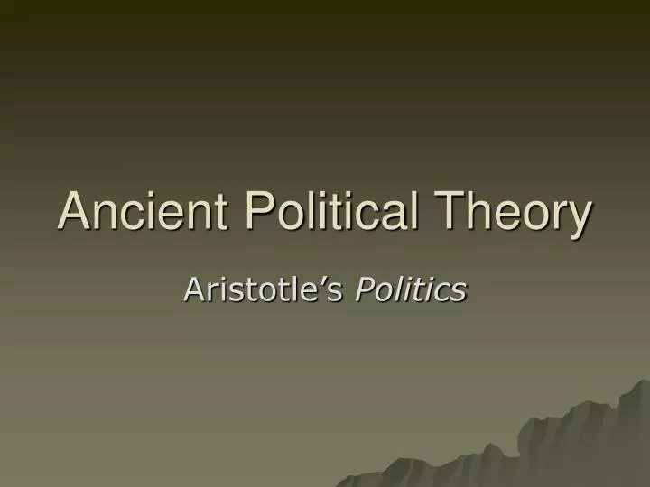 aristotles political ideal The aristotle's idea of a good life essay:: while aristotle and plato both take a plunge into the unknowns of a political plato’s ideal state is strictly. aristotles political ideal The aristotle's idea of a good life essay:: while aristotle and plato both take a plunge into the unknowns of a political plato’s ideal state is strictly.