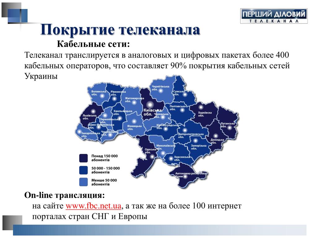 Украина каналы трансляция