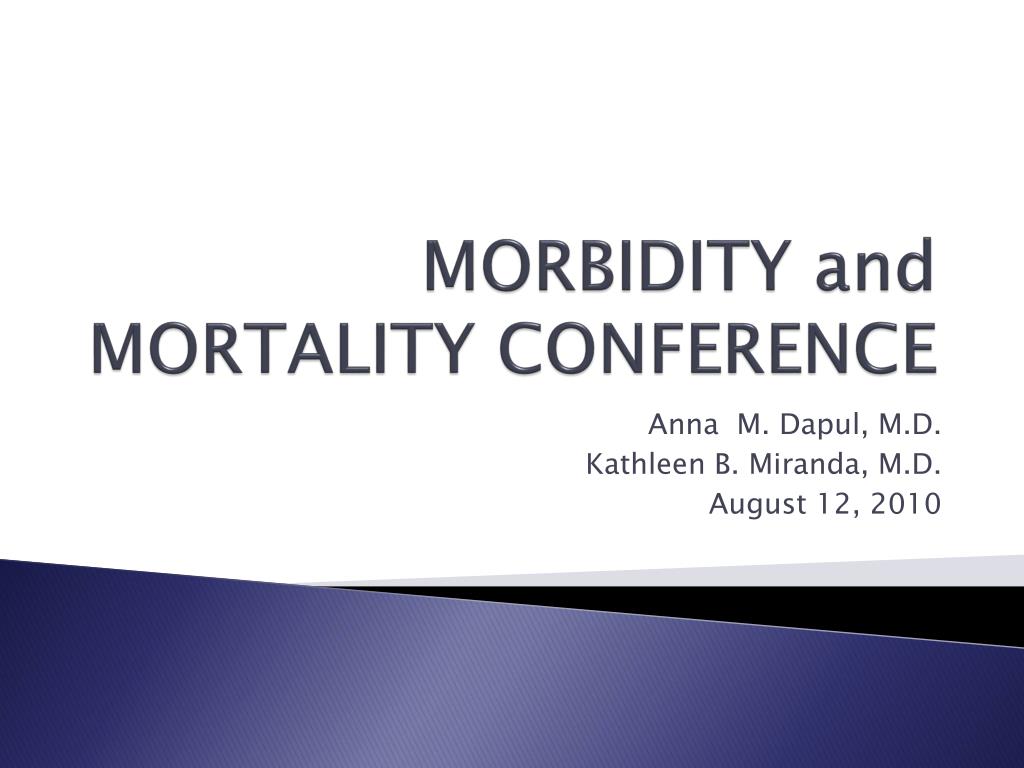 PPT MORBIDITY And MORTALITY CONFERENCE PowerPoint Presentation Free 