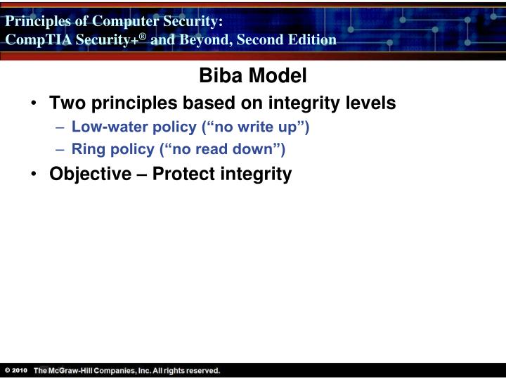[Pdf] The Biba Security Model , Fundamental Concepts of Security Models ...