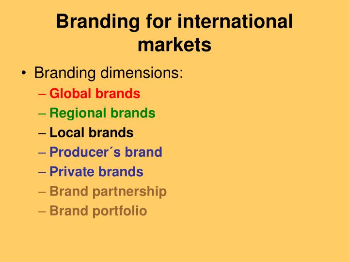 global brand and local brand global brand and local brand