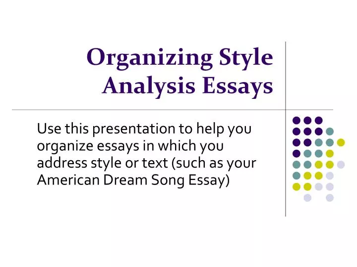 a stylistic analysis of the lady Writing the literary analysis essay the best pattern to follow for writing any kind of school essay is the five-paragraph essay model – introduction, three body. a stylistic analysis of the lady Writing the literary analysis essay the best pattern to follow for writing any kind of school essay is the five-paragraph essay model – introduction, three body.