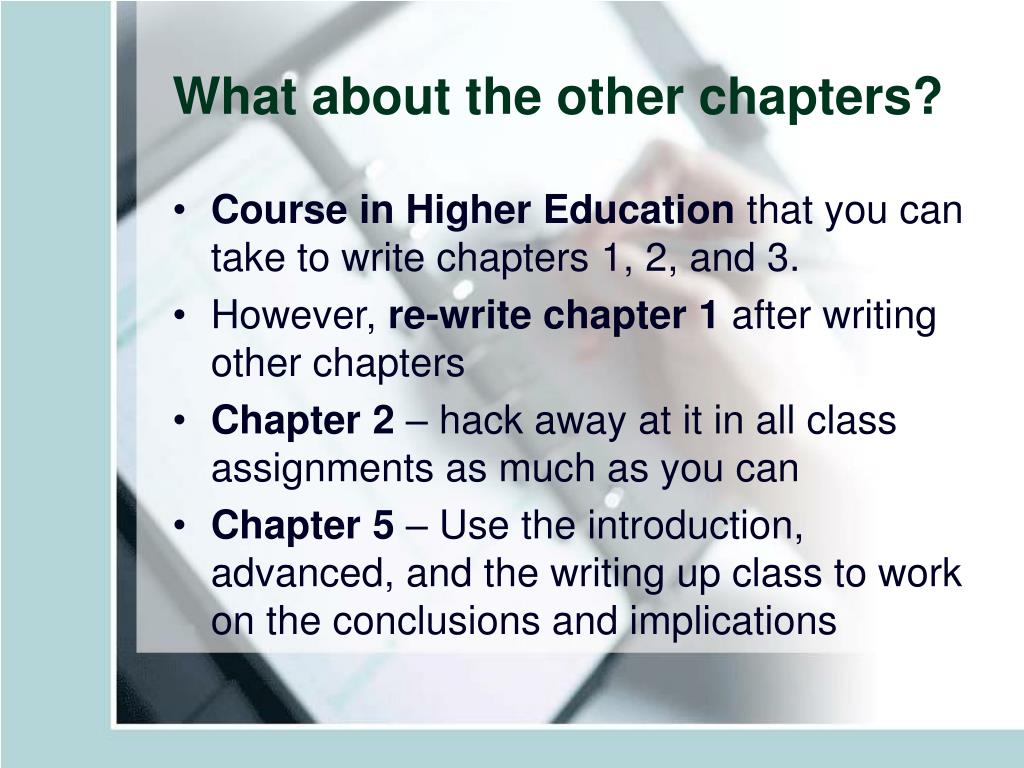 qualitative dissertation chapters