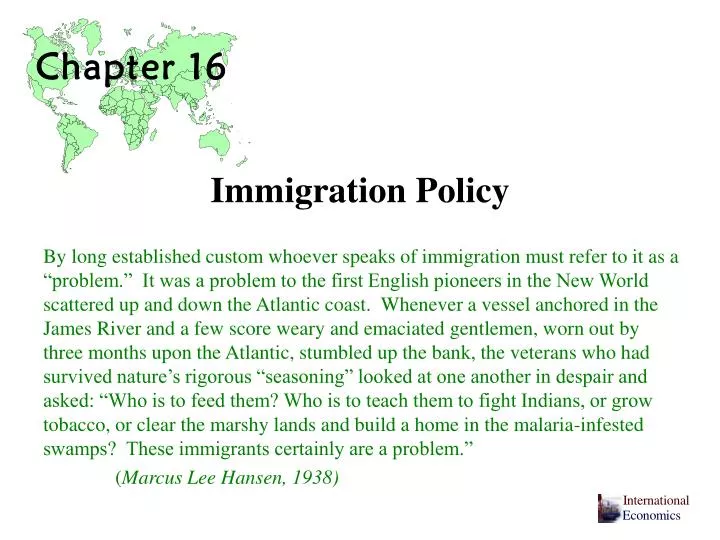 PPT - Immigration Policy PowerPoint Presentation, Free Download - ID ...