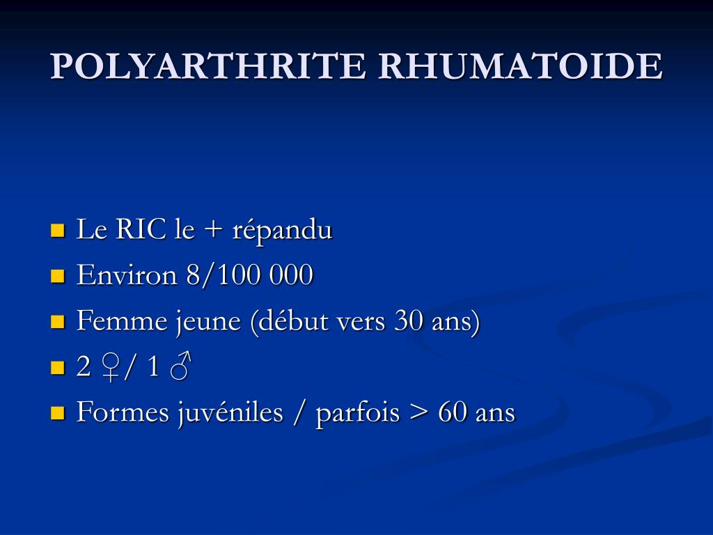 PPT - POLYARTHRITE RHUMATOIDE PowerPoint Presentation, free download -  ID:5186162