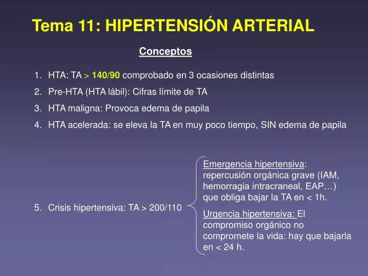 Hipertensión tipo iii Hipertensión tipo iii