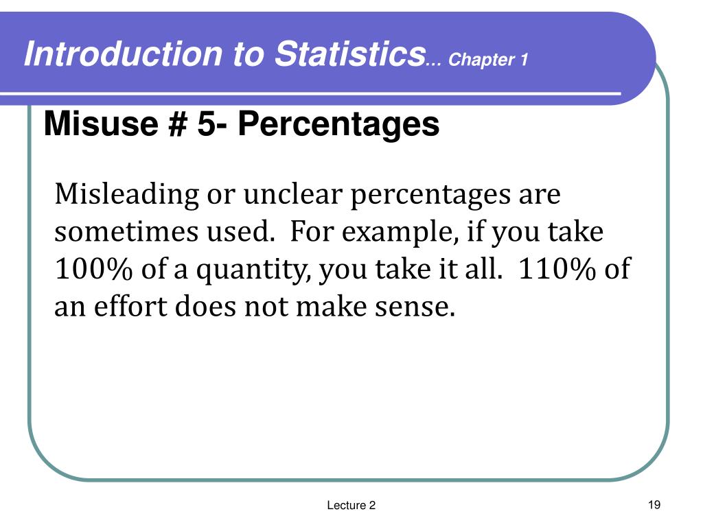 introduction for statistics assignment