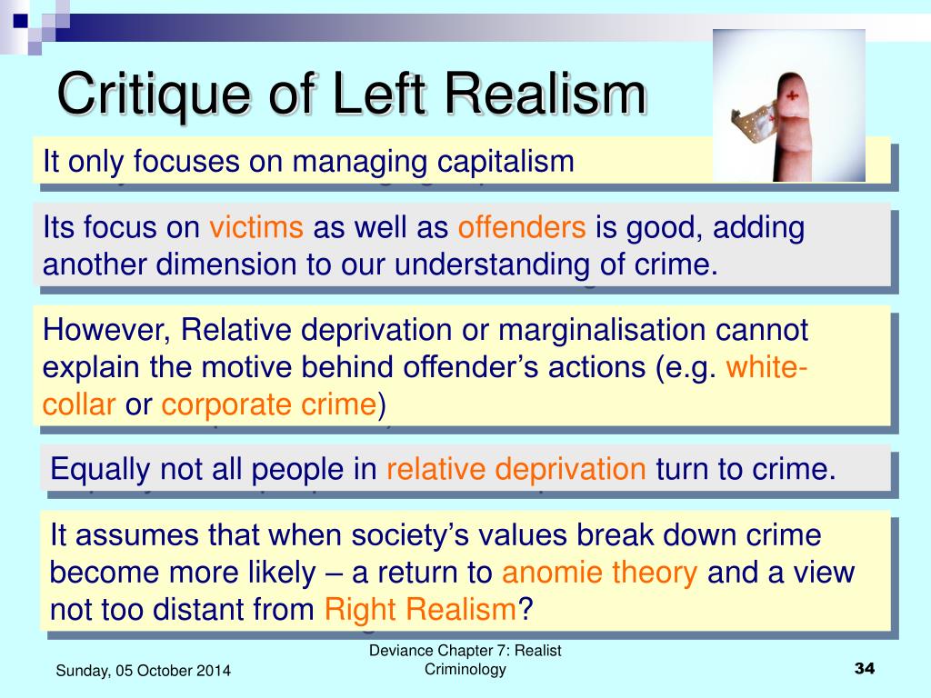 right and left realism