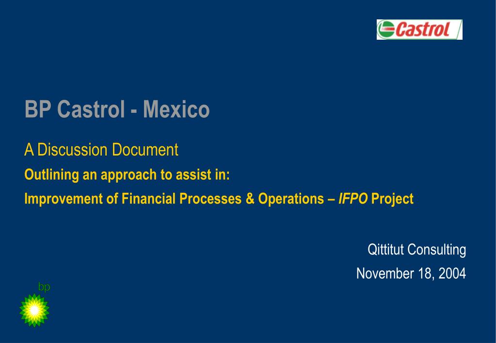ppt bp castrol mexico powerpoint presentation id 5191634
