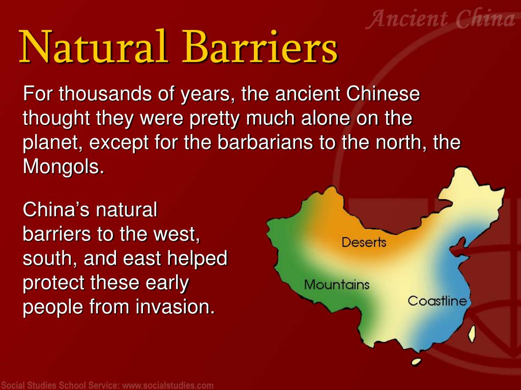 Natural barriers