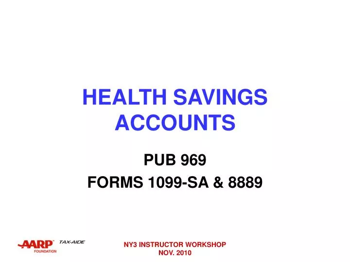 health savings accounts n.